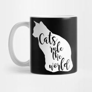 Cats Rule The World Mug